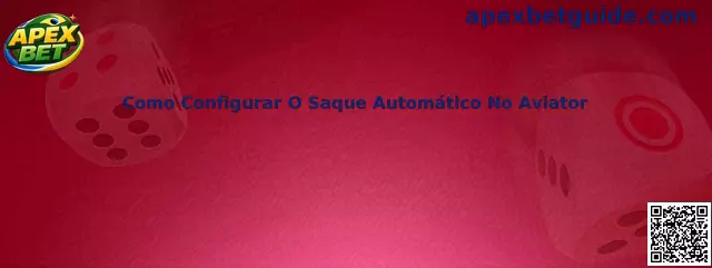 Como configurar o saque automático no Aviator