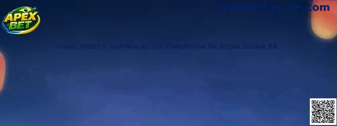 Como Fazer A Verificação Da Plataforma De Jogos Steam EA