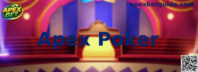 Interface ilustrativa do Apex Poker