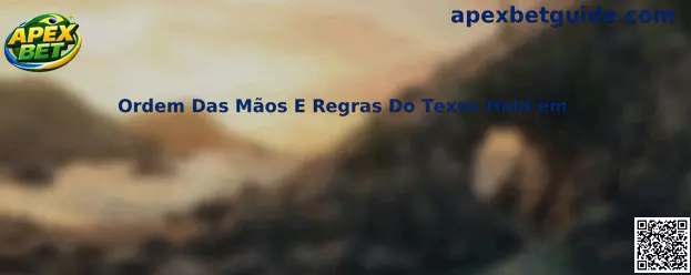 Ordem das mãos e regras do Texas Hold'em