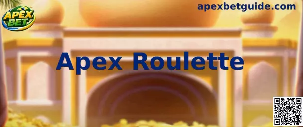 Interface digital representativa do Apex Roulette