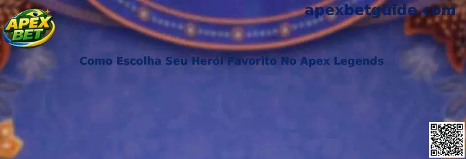 Como Escolha Seu Herói Favorito No Apex Legends