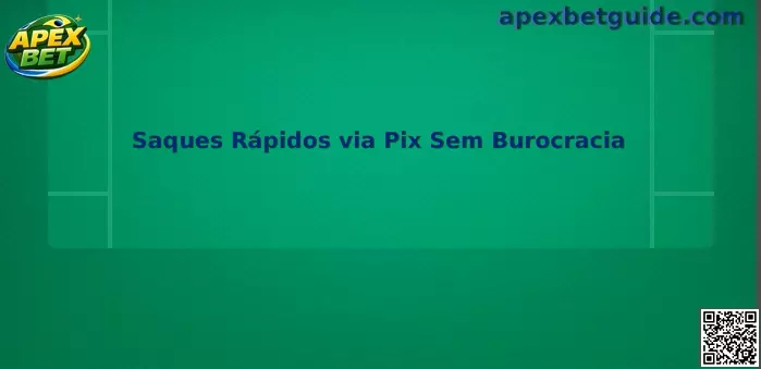 Saques Rápidos via Pix Sem Burocracia com processo digital de retirada
